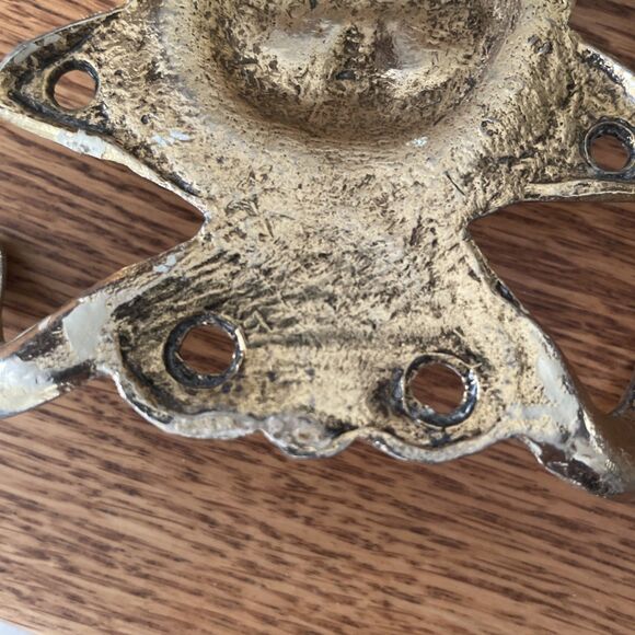 Vintage 1968 American Tack & Hardware Angel Door Wall Coat‎ Clothing Hook #123 - Picture 7 of 7